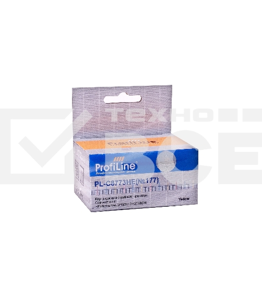 Картридж струйный PL-C8773HE №177 для принтеров HP 8253 Yellow водн ProfiLine