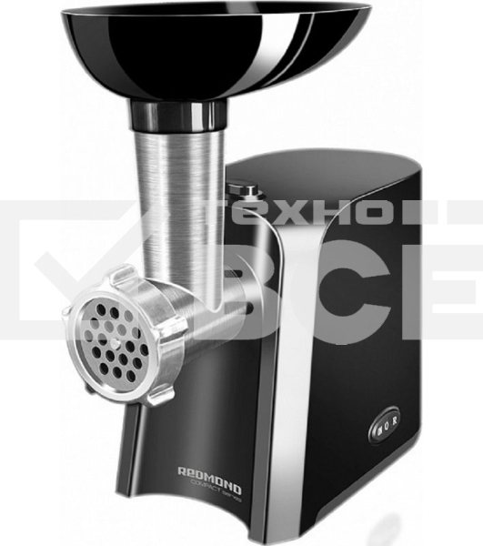 Мясорубка Redmond RMG-1223-6 1000Вт черный/серебристый