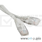 Патч-корд Hyperline PC-LPM-UTP-RJ45-RJ45-C6-3M-LSZH-GY Патч-корд UTP, Cat.6, LSZH, 3 м, серый , фото2