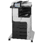 МФУ лазерное HP LaserJet Enterprise MFP M725z, лазерный принтер/сканер/копир/факс A3, 40ppm, 1200dpi, 1Gb, 320Gb HDD, 6 trays 100+250+250+3x500, Stand, ADF100, Duplex, Stapler, USB/LAN/FIH, Color LCD20i, 1y warr, замена Q7830A M5035x, Q7831A M5035xs), фото9