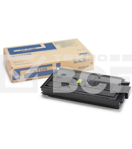 Картридж лазерный Kyocera TK-7105 (1T02P80NL0) черный для TASKalfa 3010i 20000 стр.