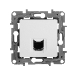 Монтажное оборудование Розетка кат.6 UTP, белая, RJ45 разъем, ETIKA LEG-672253, фото2