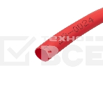 Трубка термоусаживаемая Rexant 5,0/2,5 мм красная, ролик 2,44 м, фото2