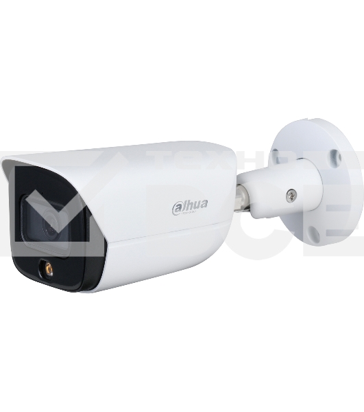 Видеокамера IP Dahua DH-IPC-HFW3249EP-AS-LED-0360B 3.6-3.6мм цветная корп.:белый