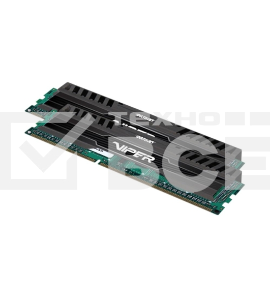 Оперативная память Patriot Viper 3, DDR3, 16GB (2x8 GB), 1600 MHz, CL9, радиатор, черный