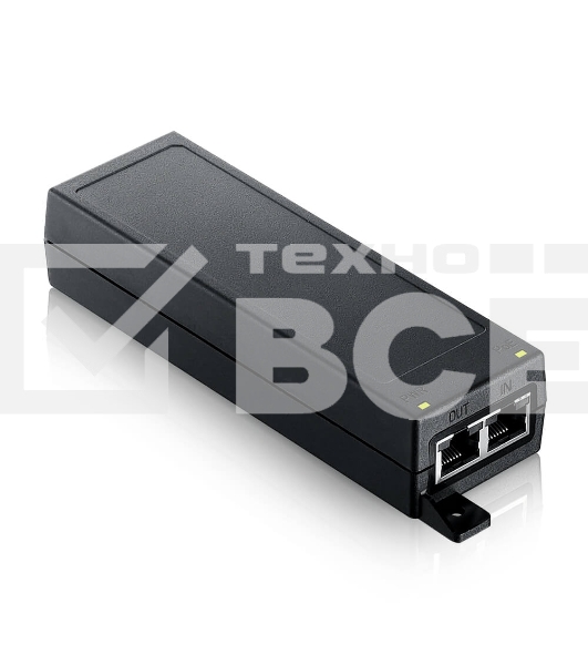 Инжектор Zyxel PoE12-30W, 802.3af/at (30 Вт), 2.5G