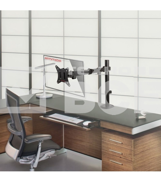 Кронштейн Arm media LCD-T10 черный 6 шт/уп. Кр. стал. настол. для мон. 15