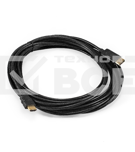 Кабель DisplayPort-HDMI ExeGate EX-CC-DP-HDMI-10.0 (20M/19M, 10м, экран)