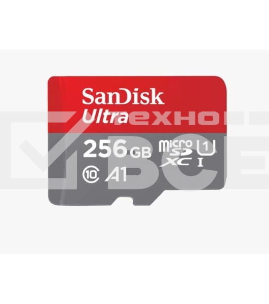 Флеш карта microSD 256GB SanDisk microSDXC Class 10 Ultra UHS-I U1 A1 120MB/s