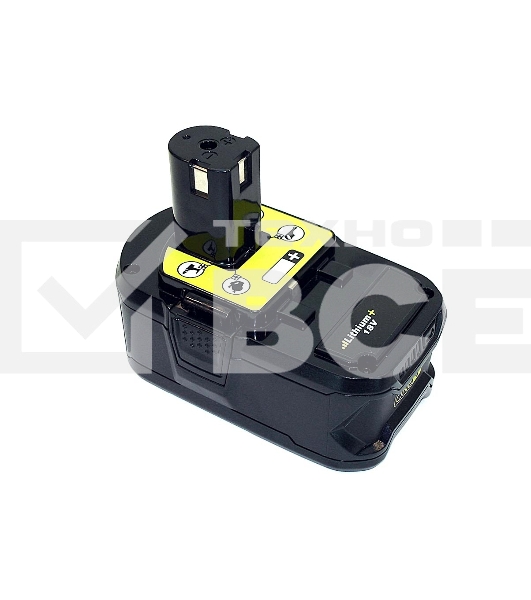 Аккумулятор для RYOBI (p/n: P104, P103, RB18L30) 3Ah 18V Li-Ion