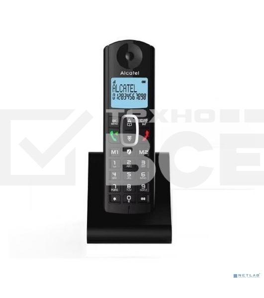 Радиотелефон ALCATEL F685 черный