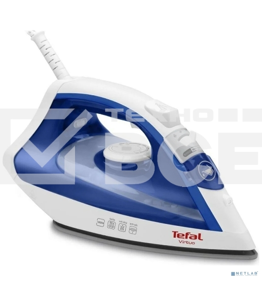 Утюг Tefal FV1711E0 1800Вт синий/белый