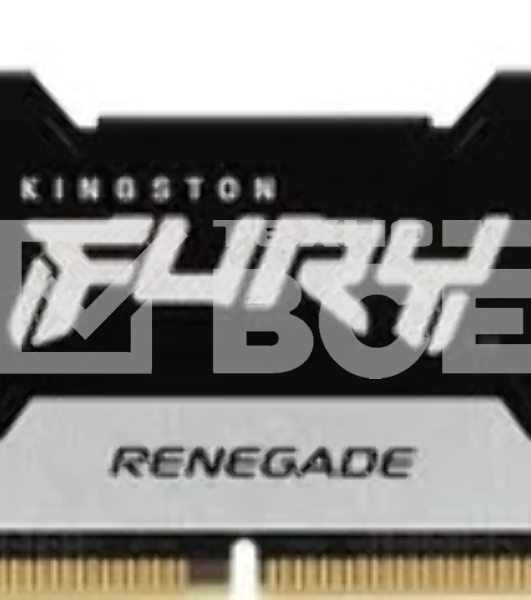 Оперативная память Kingston Fury Renegade, DDR5, 16GB (1x16GB), 6400MHz, CL32, с радиатором, серебристый/черный