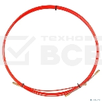 Протяжка кабельная Rexant (мини УЗК в бухте), стеклопруток, d=3,5 мм, 3 м, красная, фото2