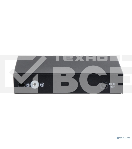 Коммутатор Dahua DH-CS4006-4GT-60 (L2) 4x1 Гбит/с 2xКомбо(1000BASE-T/SFP) 60W управляемый