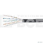 Кабель витая пара Cabeus UTP-4P-Cat.5e-SOLID-OUT-PE-UV U/UTP 5e кат. 4 пары (24 AWG), одножильный, для внешней прокладки, PE-UV (305 м), фото 1