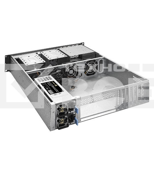 Серверная платформа ExeGate EX293874RUS Pro 2U550-06/2U2088 (RM 19', высота 2U, глубина 550, Redundant БП 2x800W, USB)