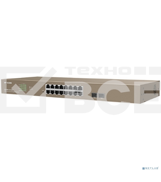 Коммутатор PoE IP-COM G3318P-16-250W с облачным управлением 16GE+2SFP