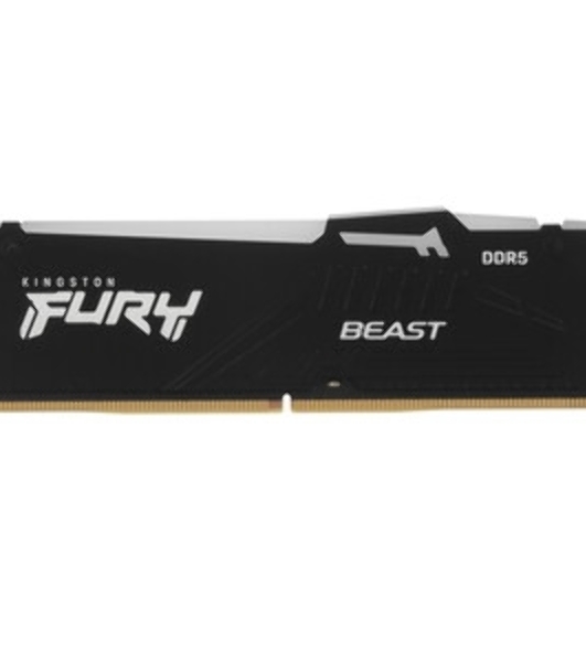 Оперативная память Kingston DDR5 DIMM FURY Beast Black EXPO RGb 8Gb, 6000Mhz, KF560C30BBEA-8 CL30, с радиатором Kingston
