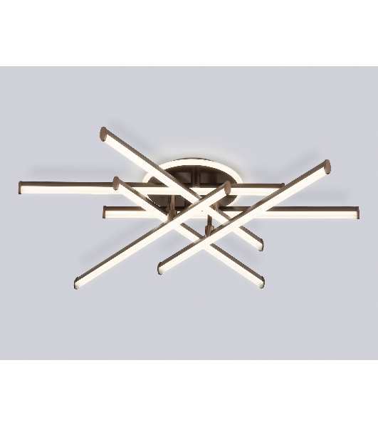 Потолочный светодиодный светильник Ambrella light FL6253 CF кофе 97W 3000K-6400K 805*760*170 (ПДУ ИК)