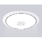 Музыкальный светодиодный светильник Ambrella light FZ710 WH белый IP20 40W 3000-6500K+RGB Music 370*56 (ПДУ ИК), фото8