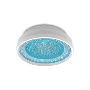 Светильник Ambrella light TN344 SWH/BL белый песок/голубой GU5.3 D85*45