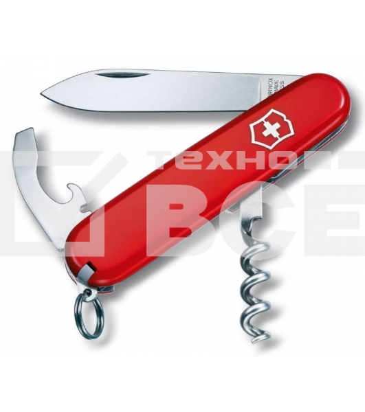 Нож перочинный Victorinox Waiter (0.3303) 84мм 9 функций красный карт.коробка
