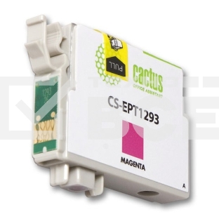 Картридж струйный Cactus CS-EPT1293 (T1293) пурпурный (10 мл) для Epson Stylus Office B42/BX305/BX305F/BX320/BX525/BX625/SX420/SX425