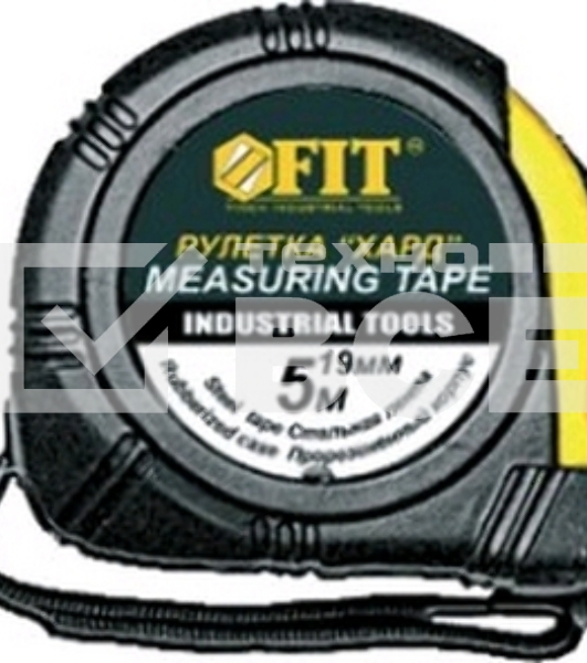 Рулетка FIT 17206корпус прорезиненный, 