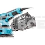 Шлифовальная машина Makita BO5041 ЭШМ,300Вт,ф125мм,4000-12000об\м,ампл-2.8мм,1.4кг,кор,п\сборник,доп.рукоятка, фото13