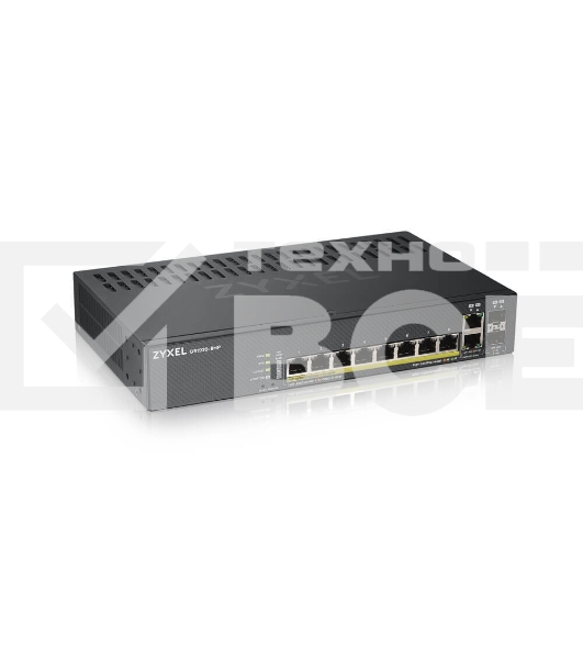 Коммутатор Zyxel NebulaFlex GS1920-8HPV2-EU0101F 8G 8PoE+ 130W управляемый