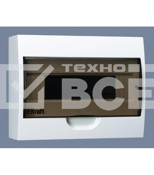 Корпус пластиковый навесной 12мод. IP41 ЩРН-П-12 DEKraft 31011DEK