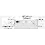 Лампа газоразрядная ртутная HQL 125Вт эллипсоидная E27 OSRAM 4050300012377, фото 1
