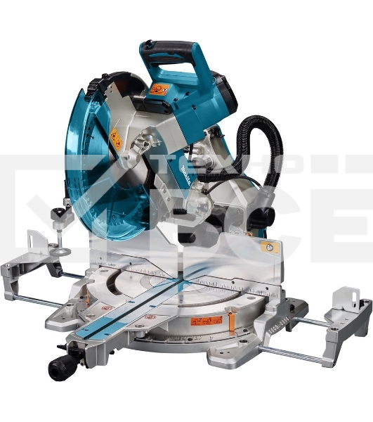 Пила торц Makita LS1219L , {1800Вт,3200об\м,дискф305х30мм,рез-107х363мм,26.5кг,кор,наклон-48\48гр,поворот:52\60гр,лаз}