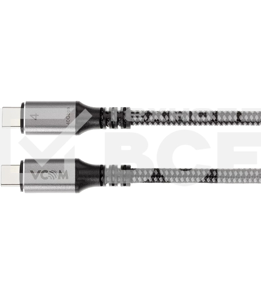 Кабель Thuderbolt4/ USB4 Type C, 5K@60Hz, 40GBps, PD 100W, 5A, VCOM, 1.2м <CU540M-1.2M>