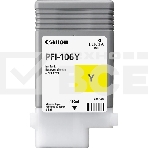 Картридж струйный Canon PFI-106 Y (6624B001) желтый (130 мл) для Canon iPF6300S/6400/6450, фото2