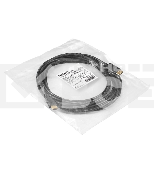 Кабель DisplayPort-HDMI ExeGate EX-CC-DP-HDMI-10.0 (20M/19M, 10м, экран)