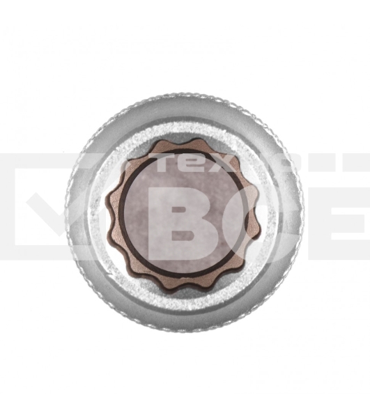 Головка торцевая, 14 мм, 12-гранная, CrV, под квадрат 1/2