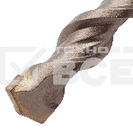 Бур по бетону, двойная спираль, Cobalt W-tip, 16x210 мм, SDS PLUS Denzel, фото10