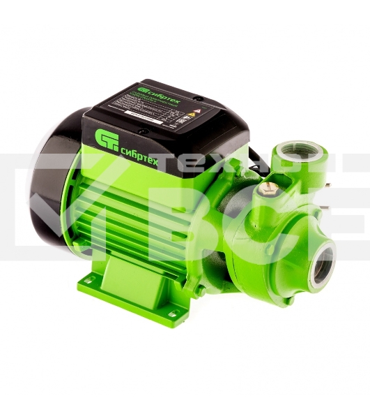 Садовый поверхностный насос Сибртех СПН370-Ч 370 Вт напор 25 м 1700 л/ч чугун