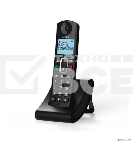 Радиотелефон ALCATEL F685 черный