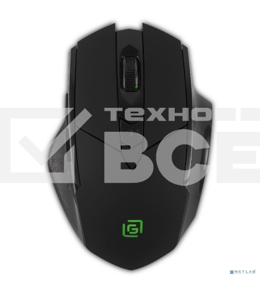 Мышь беспроводная Oklick 780GW черный, 3200 dpi, радиоканал, USB, кнопки - 6