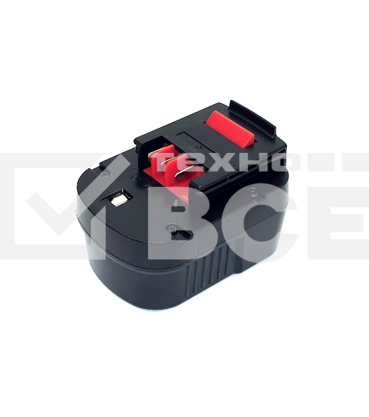 Аккумулятор для Black & Decker (p/n: A12, A12E, A12EX, A12-XJ, FS120B, FSB12, A1712) 3.3Ah 12V Ni-Mh