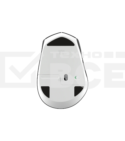 Мышь беспроводная Logitech M720 Triathlon черный, 1000 dpi, радиоканал, Bluetooth, USB, кнопки - 8