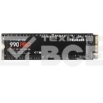 Накопитель SSD Samsung 990 PRO, 4TB, PCIe 4.0 x4, M.2 2280, NVMe, R/W 7450/6900, фото3