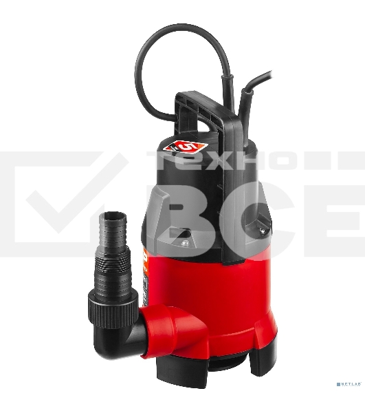 Насос ЗУБР НПГ-М1-400 мастер м1 погружной дренажный для грязной воды d частиц до 35мм 400Вт 125л/м