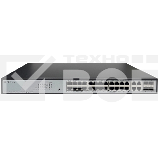 Коммутатор Origo OS2328P/360W OS2328P/360W/A1A (L2) 24x1Гбит/с 4xКомбо(1000BASE-T/SFP) 24PoE 360W настраиваемый