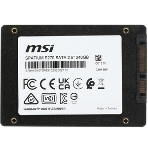 Накопитель SSD MSI SPATIUM S270, 240Gb, 2.5', SATA III, R/W 500/400, фото16