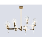 Люстра Ambrella light LH55202/8 BS/CL латунь/прозрачный E14*8 max 40W D800*520, фото7