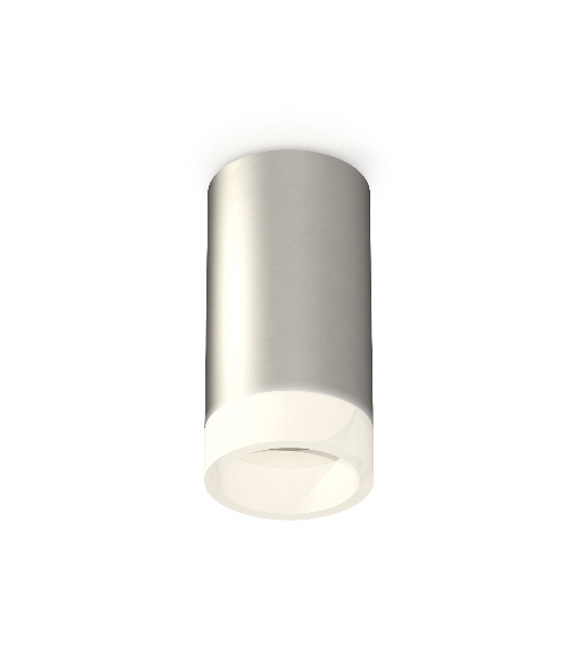 Светильник Ambrella Light XS6324041 SSL/FR серебро песок/белый матовый MR16 GU5.3 (C6324, N6248)